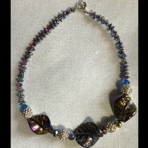 Beautiful Handcrafted Art Deco Choker 15" Made By London